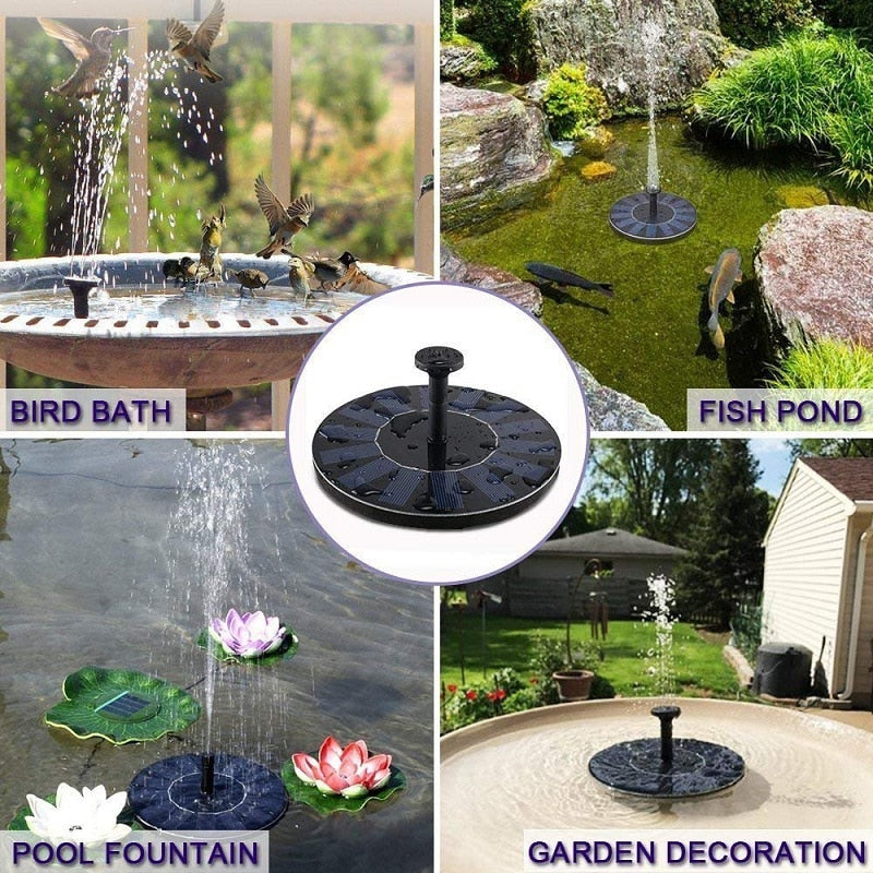 Mini Solar Water Fountain