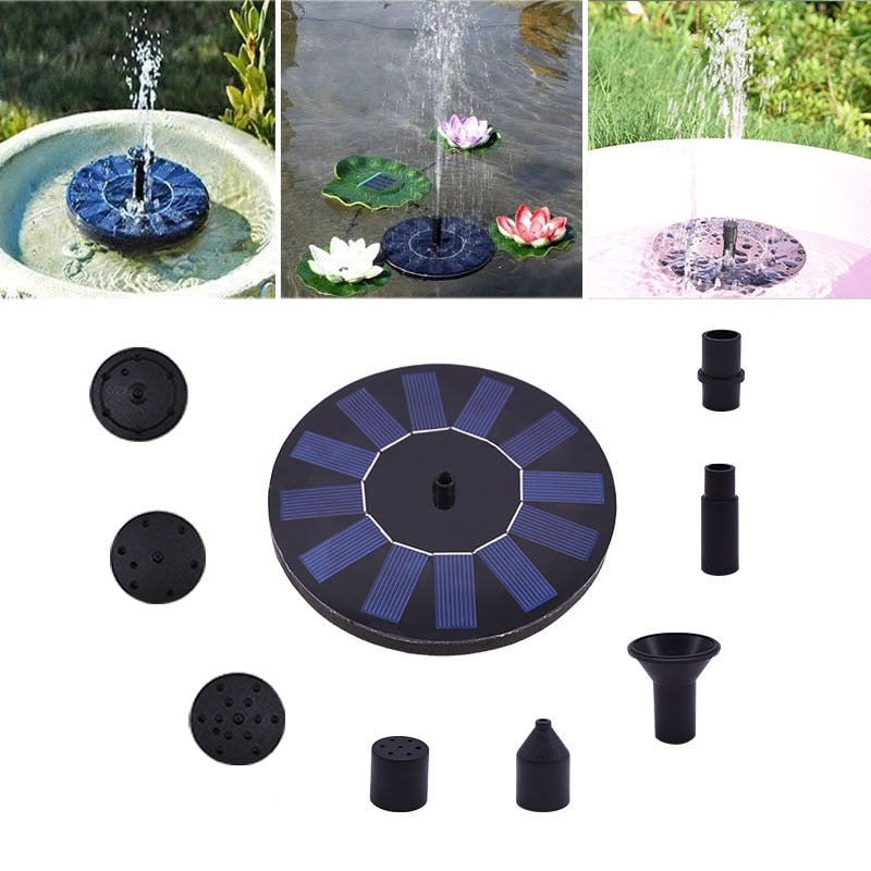 Mini Solar Water Fountain