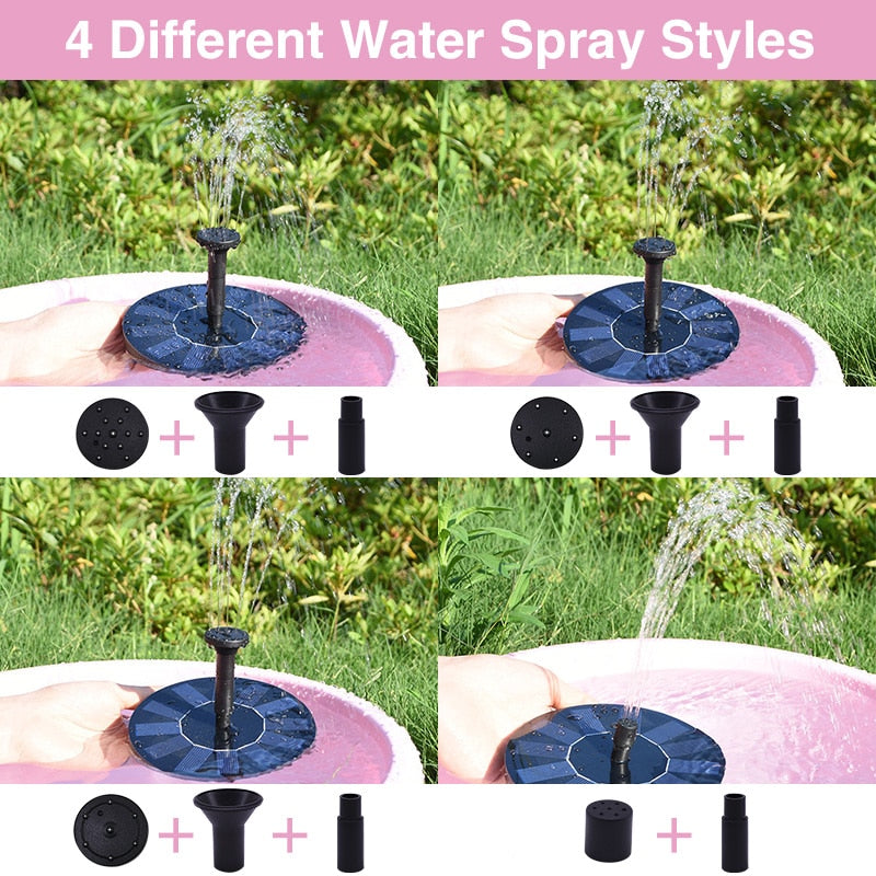 Mini Solar Water Fountain